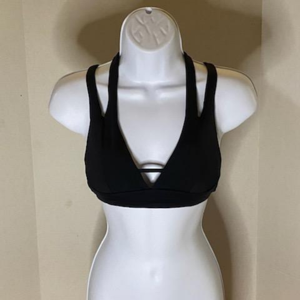 New Becca Color Code Split Strap Halter Bikini Top - image 4